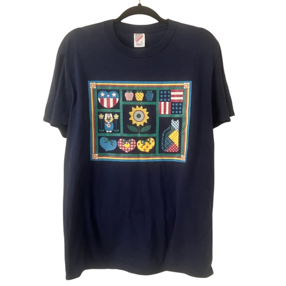 Jerzees Vintage 90s  Grandmacore Tee